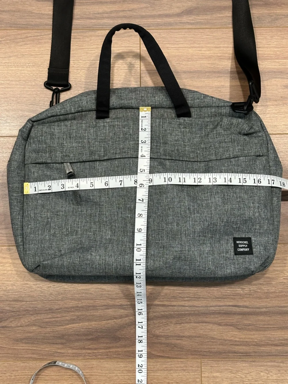 Herschel Sandford 17L Laptop Bag Travel Bag in Gray